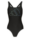 Costume intero  adidas  Big Bars X-Back Swimsuit  Nero -  Costume intero Donna - 1