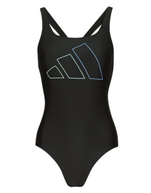Costume intero  adidas  Big Bars X-Back Swimsuit  Nero -  Costume intero Donna