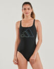 Costume intero  adidas  Big Bars X-Back Swimsuit  Nero -  Costume intero Donna - 2