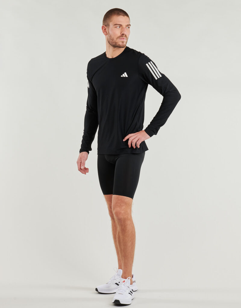 T-shirts a maniche lunghe  adidas  Own The Run Long Sleeve Long-Sleeve Top  Nero -  T-shirts a maniche lunghe Uomo - 3