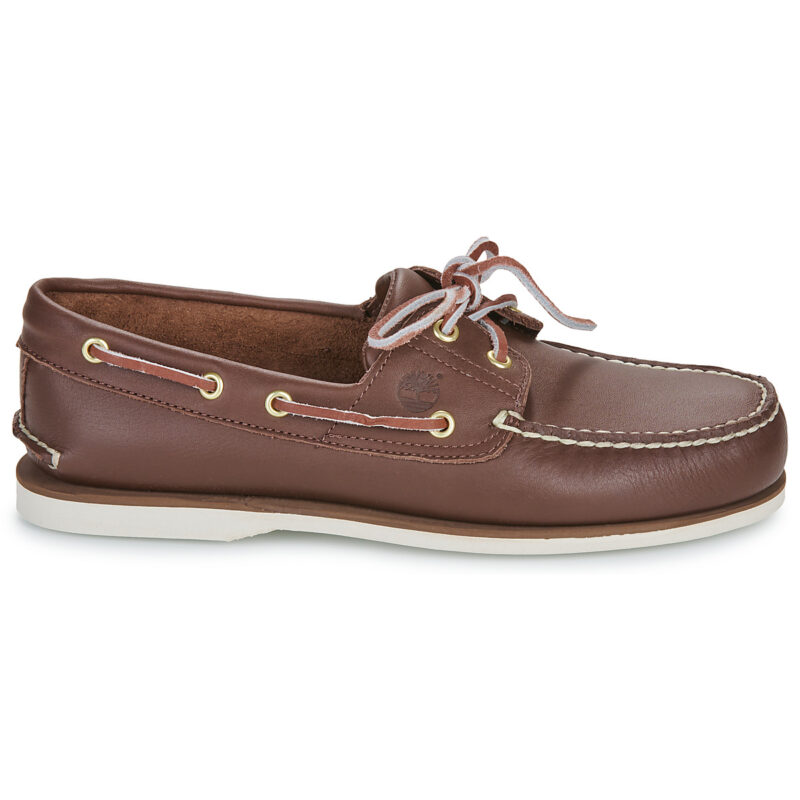 Timberland CLASSIC BOAT BOAT Braune Herren-Bootsschuhe - Gr&ouml;&szlig;e 2