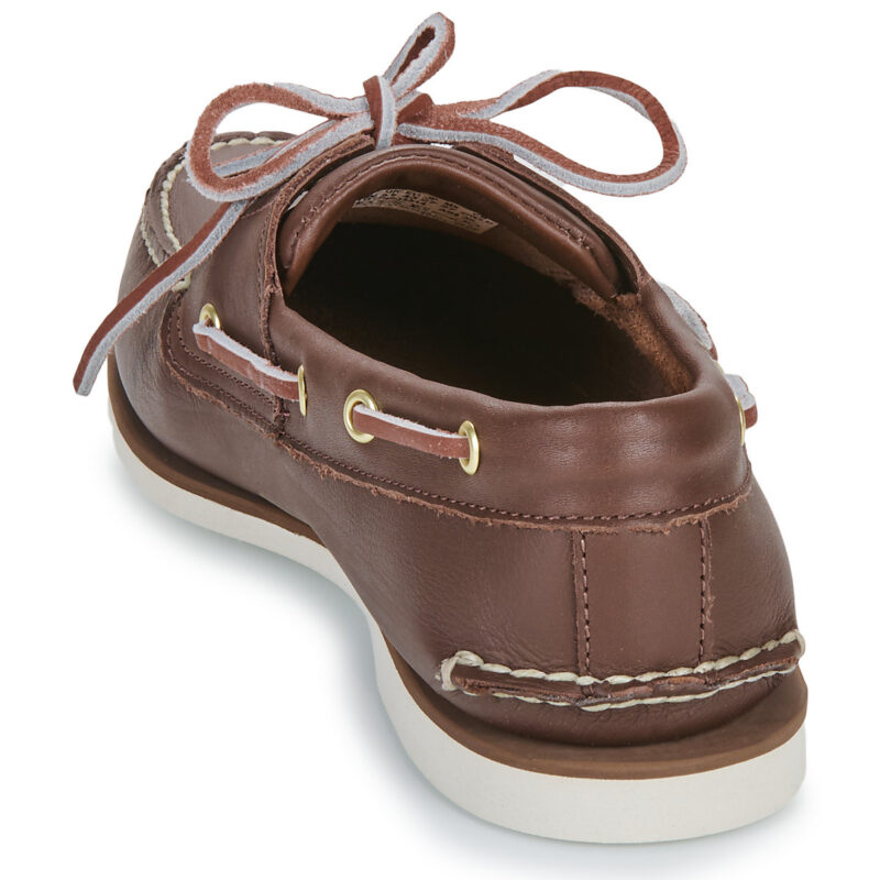 Timberland CLASSIC BOAT BOAT Braune Herren-Bootsschuhe - Gr&ouml;&szlig;e 5