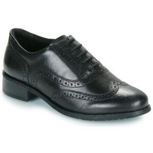 Clarks  Havisham Oak  Nero -  Derby Donna