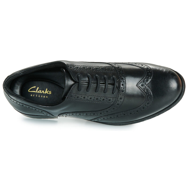 Clarks Havisham Oak Nero Derby Donna - 6