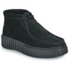 Clarks Torhill Moss Nero Derby Donna
