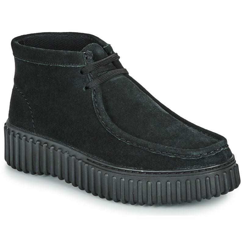 Clarks Torhill Moss Nero Derby Donna - 1