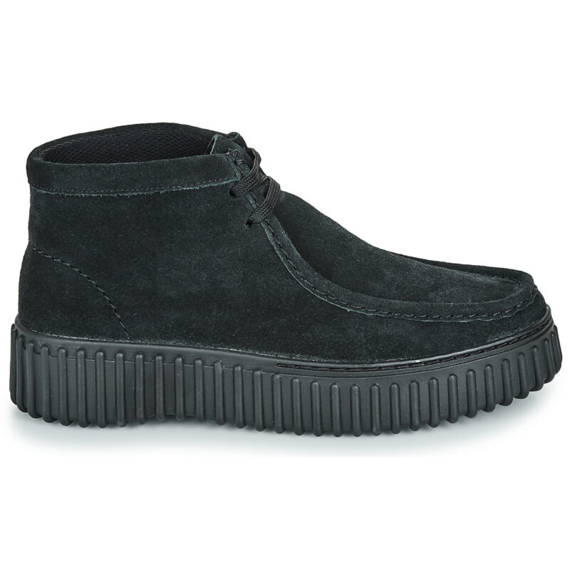 Clarks Torhill Moss Nero Derby Donna - 2