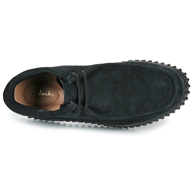 Clarks Torhill Moss Nero Derby Donna - 6