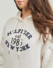 Felpe con cappuccio Tommy Hilfiger MDRN REG VARSITY HOODIE Bianco Felpe con cappuccio Donna - 5