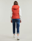 Piumino Tommy Hilfiger LW PADDED GLOBAL STRIPE VEST Rosso Piumini Donna - 4