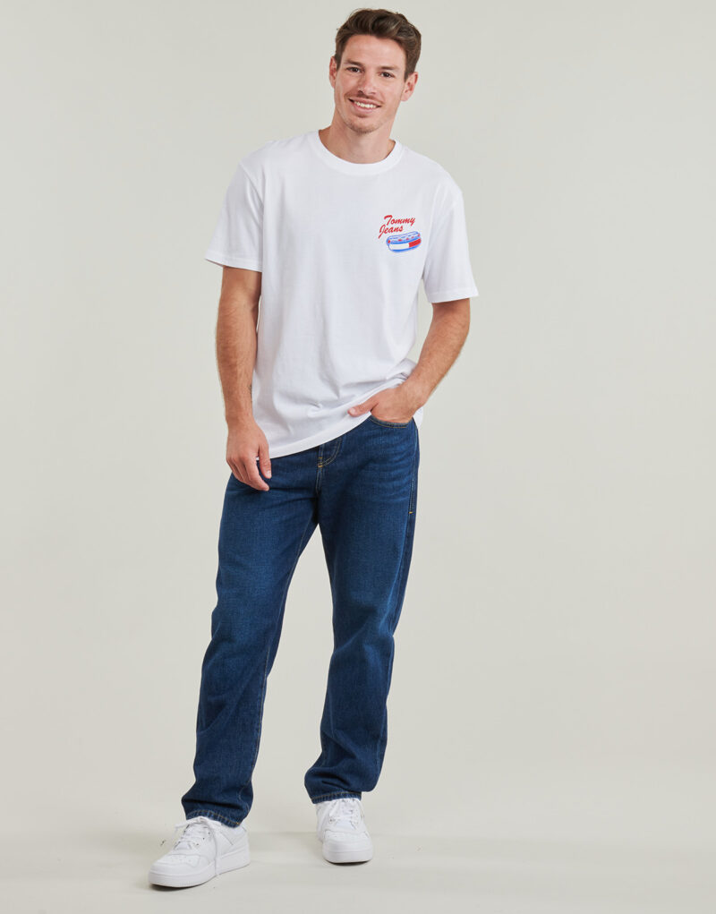 T-shirt Tommy Jeans TJM REG FUN NOVELTY TEE Bianco T-shirt maniche corte Uomo - 3