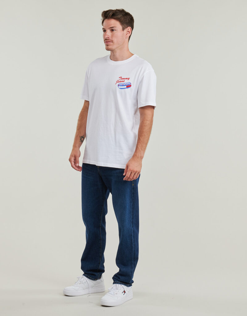T-shirt Tommy Jeans TJM REG FUN NOVELTY TEE Bianco T-shirt maniche corte Uomo - 4