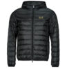 Piumino Emporio Armani EA7 CORE IDENTITY DOWN JACKET HD Nero Piumini Uomo