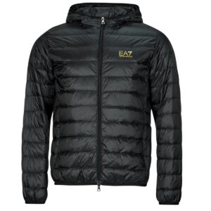 Piumino  Emporio Armani EA7  CORE IDENTITY DOWN JACKET HD  Nero -  Piumini Uomo