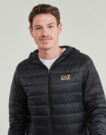 Piumino Emporio Armani EA7 CORE IDENTITY DOWN JACKET HD Nero Piumini Uomo - 5