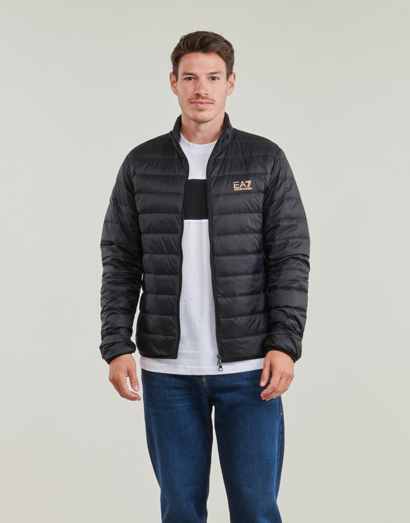 Piumino Emporio Armani EA7 CORE IDENTITY DOWN JACKET Nero Piumini Uomo - 2