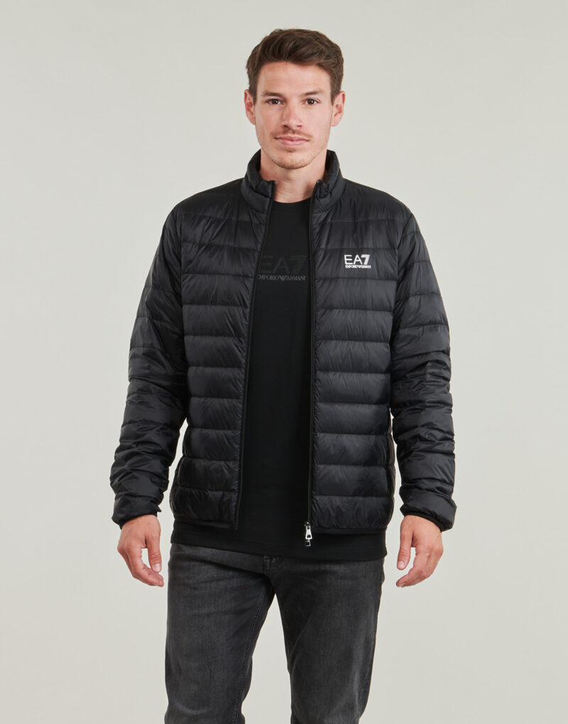 Piumino Emporio Armani EA7 CORE IDENTITY DOWN JACKET Nero Piumini Uomo - 2