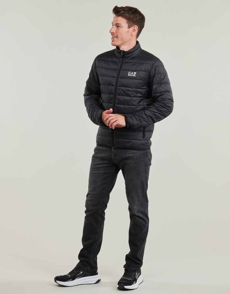 Piumino Emporio Armani EA7 CORE IDENTITY DOWN JACKET Nero Piumini Uomo - 3