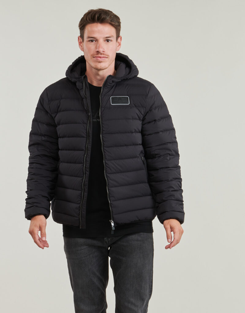 Piumino Emporio Armani EA7 DOWN JACKET 6DPB16 Nero Piumini Uomo - 2