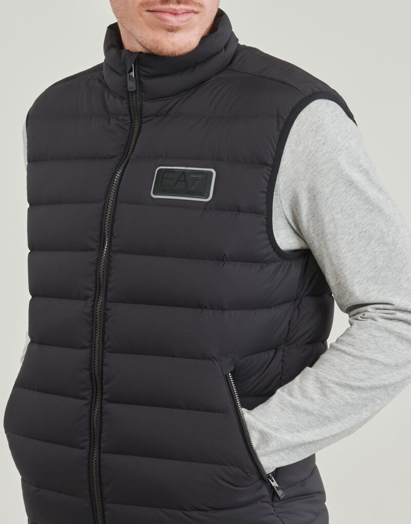 Piumino Emporio Armani EA7 DOWN WAIST COAT Nero Piumini Uomo - 5