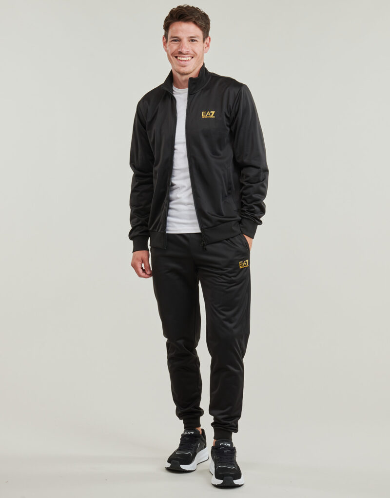 Tuta Emporio Armani EA7 TRAIN CORE ID M T-SUIT TT FZ CH PL Nero Tuta Uomo - 2