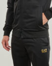 Tuta Emporio Armani EA7 TRAIN CORE ID M T-SUIT TT FZ CH PL Nero Tuta Uomo - 5