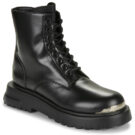 Love Moschino SQUARE LOVE ANKLE BOOT Nero Stivaletti Donna - 1
