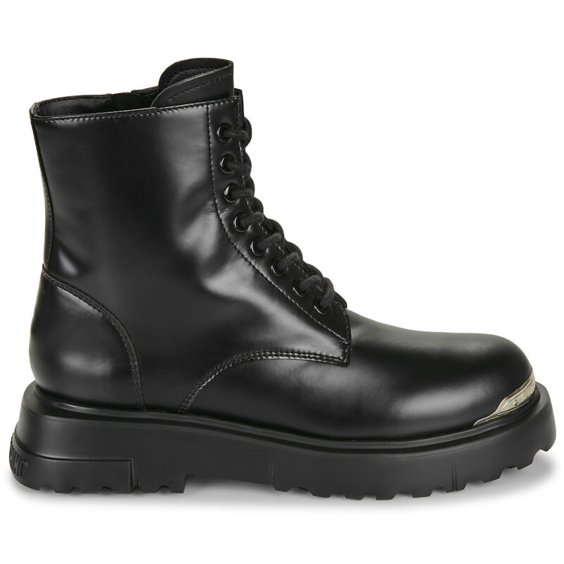 Love Moschino SQUARE LOVE ANKLE BOOT Nero Stivaletti Donna - 2