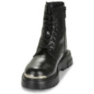 Love Moschino SQUARE LOVE ANKLE BOOT Nero Stivaletti Donna - 3