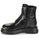 Love Moschino SQUARE LOVE ANKLE BOOT Nero Stivaletti Donna - 4