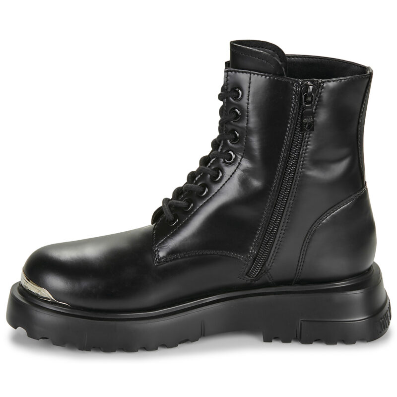 Love Moschino SQUARE LOVE ANKLE BOOT Nero Stivaletti Donna - 4