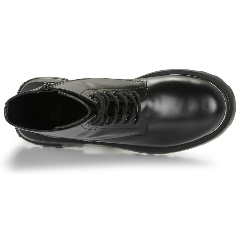 Love Moschino SQUARE LOVE ANKLE BOOT Nero Stivaletti Donna - 6