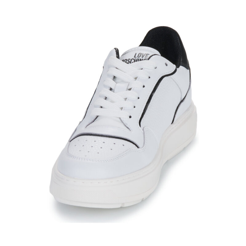 Love Moschino Zapatillas bajas blancas BOLD LOVE para mujer - 3