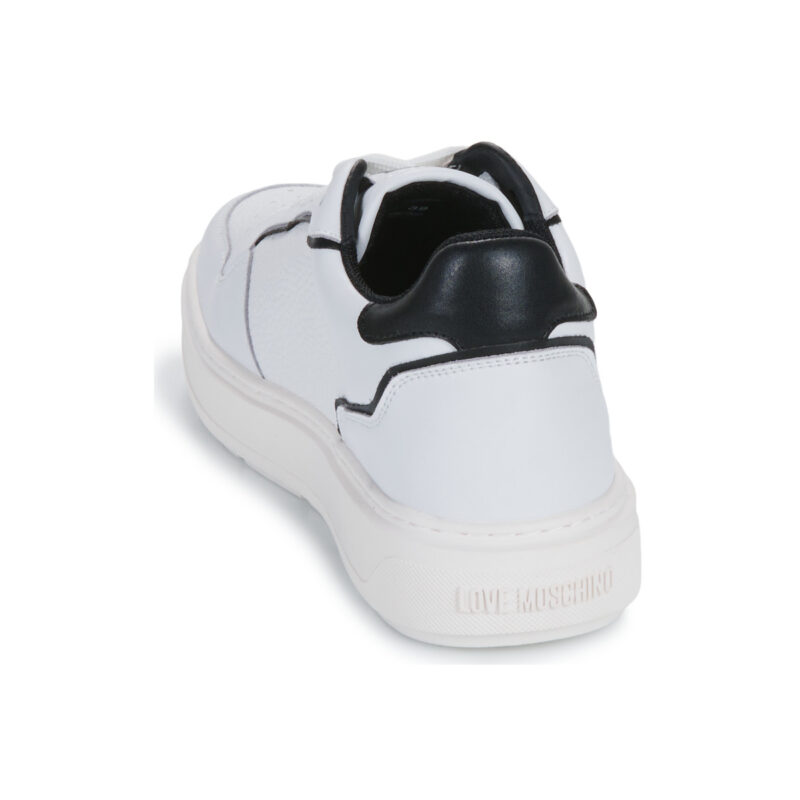 Love Moschino Zapatillas bajas blancas BOLD LOVE para mujer - 5