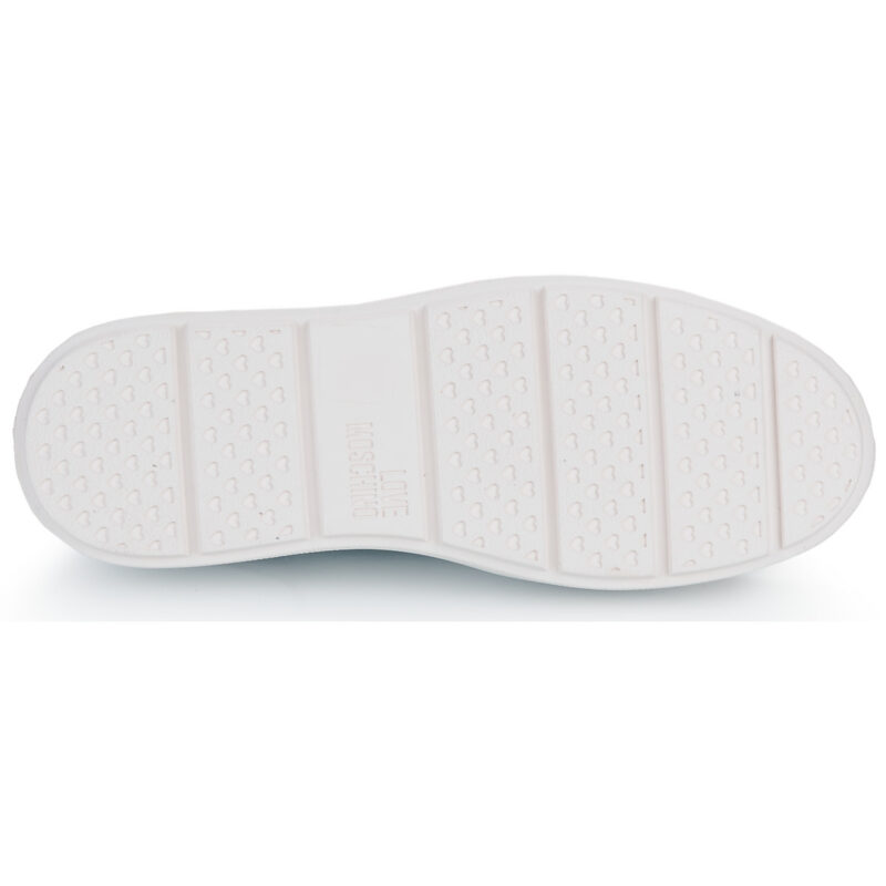 Love Moschino Zapatillas bajas blancas BOLD LOVE para mujer - 7