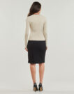 Pullover Guess EMELY RN LS SWTR Beige Maglioni Donna - 4