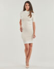 Short dress Guess SS LISE 4G LOGO SWTER Beige Abiti corti Donna - 2