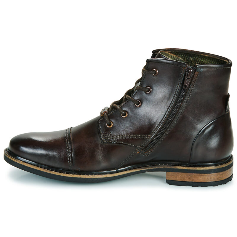 Bugatti 331782391000-6100 Marr&oacute;n Botines Hombre - 4