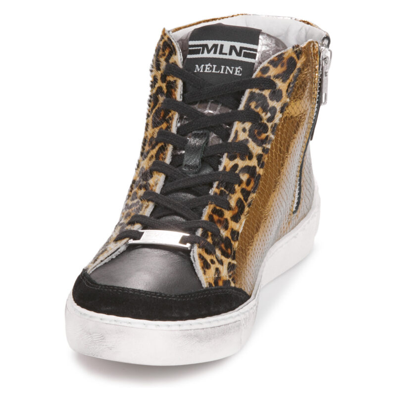 Meline  MELIDOU  Multicolore -  Sneakers alte Donna - 3