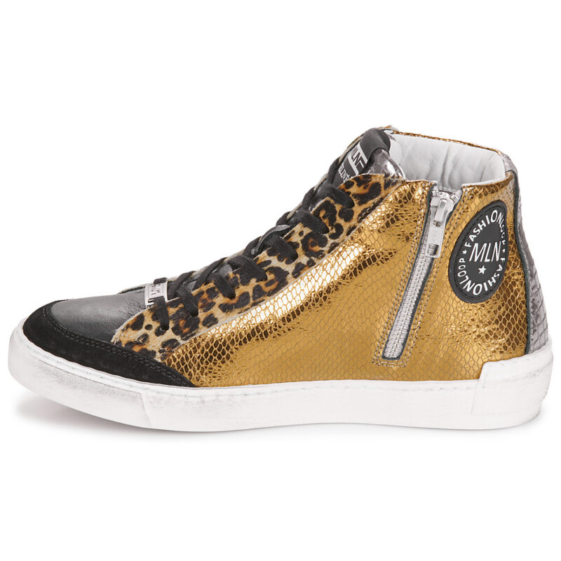 Meline  MELIDOU  Multicolore -  Sneakers alte Donna - 4