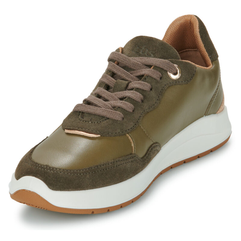 Baskets basses vertes TBS EUGENIE pour femmes - Pointure 3