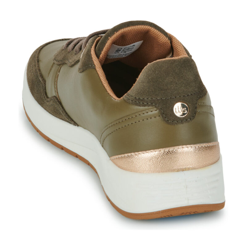 Baskets basses vertes TBS EUGENIE pour femmes - Pointure 5