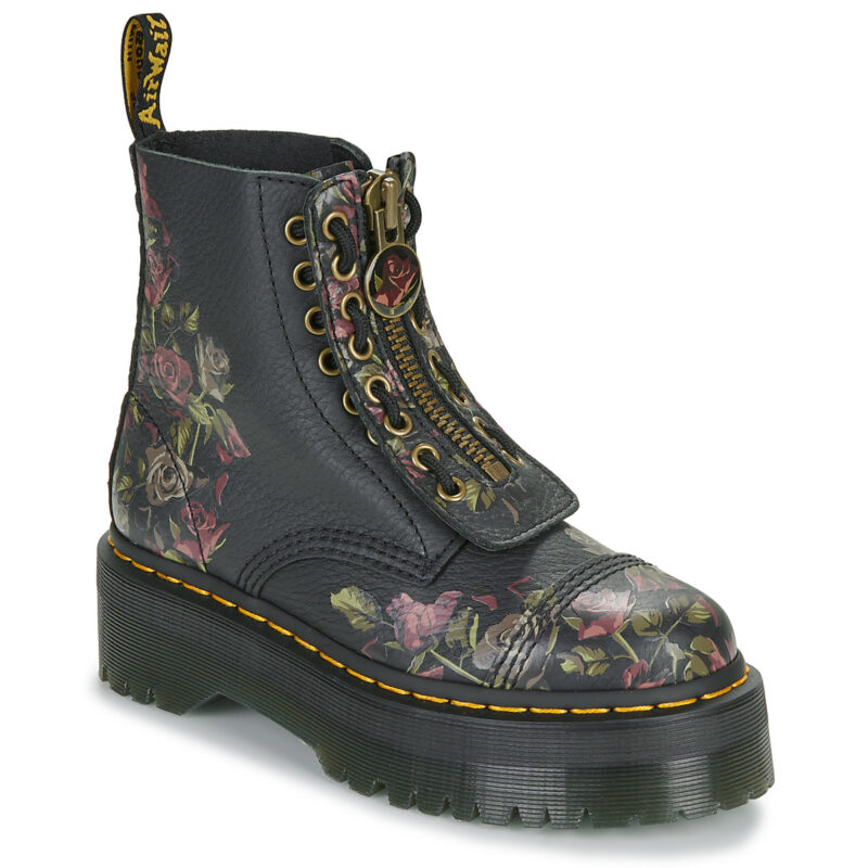 Dr. Martens  SINCLAIR DECAYED ROSES  Nero -  Stivaletti Donna - 1