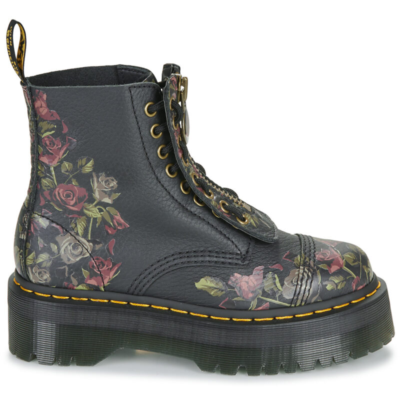 Dr. Martens  SINCLAIR DECAYED ROSES  Nero -  Stivaletti Donna - 2