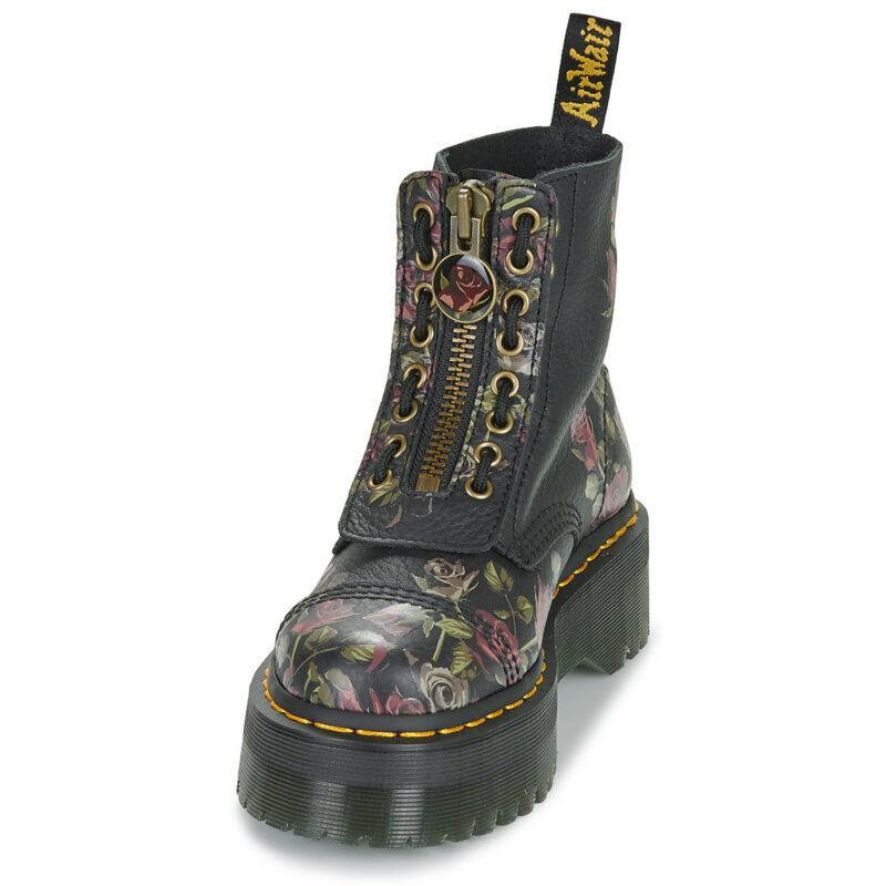 Dr. Martens  SINCLAIR DECAYED ROSES  Nero -  Stivaletti Donna - 3