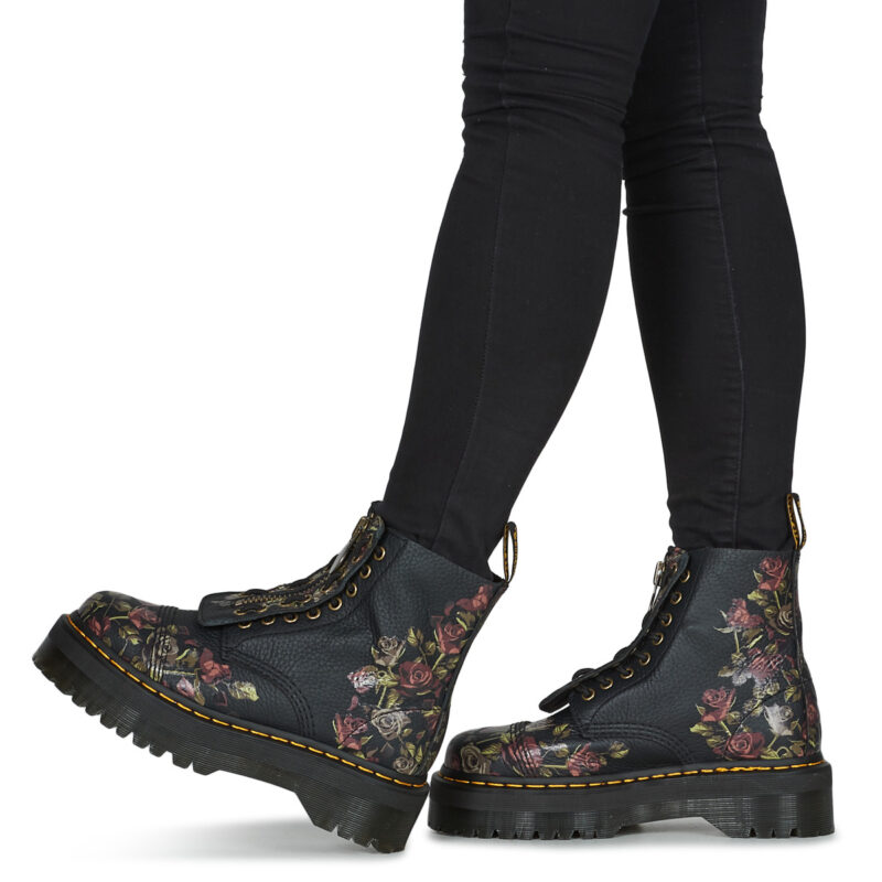 Dr. Martens  SINCLAIR DECAYED ROSES  Nero -  Stivaletti Donna - 8
