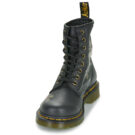 Dr. Martens 1460 DECAYED ROSES CLASSIC TUMBLED NAPPA Schwarze Damen-Ankle-Boots - Gr&ouml;&szlig;e 3
