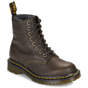 Dr. Martens  1460 DMS OLIVE GRIZZLY  Marrone -  Stivaletti Donna