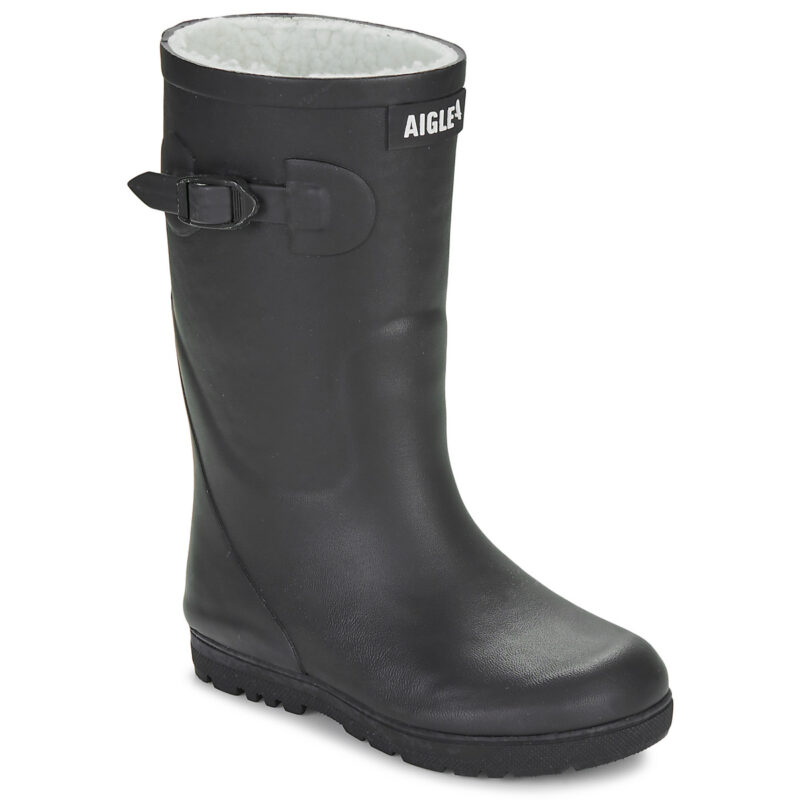 Aigle WOODY-POP FUR 2 Blue Snow Boots for Kids - 1