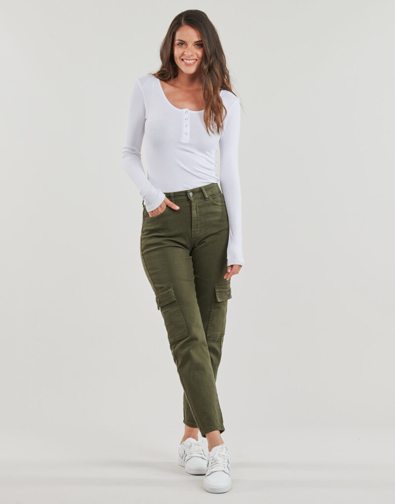 Noisy May NMMONI Khaki Cargohose Damen Cargohose - 2